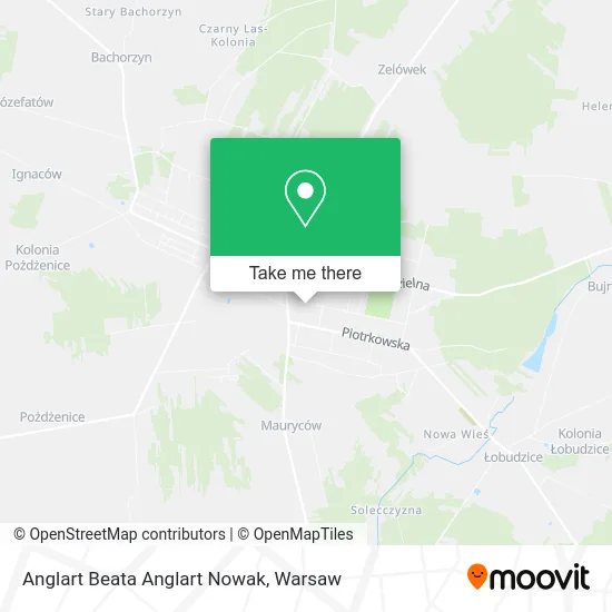 Карта Anglart Beata Anglart Nowak