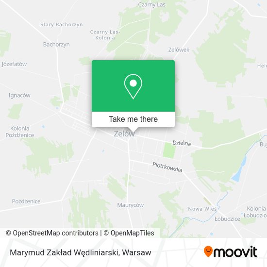 Marymud Zakład Wędliniarski map