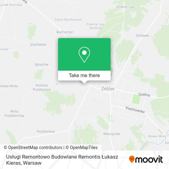 Usługi Remontowo Budowlane Remontis Łukasz Kieras map