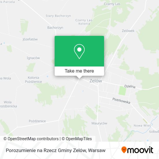 Porozumienie na Rzecz Gminy Zelów map