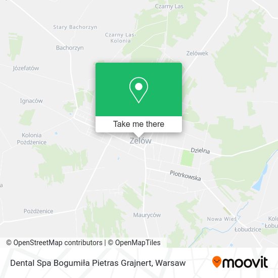 Dental Spa Bogumiła Pietras Grajnert map