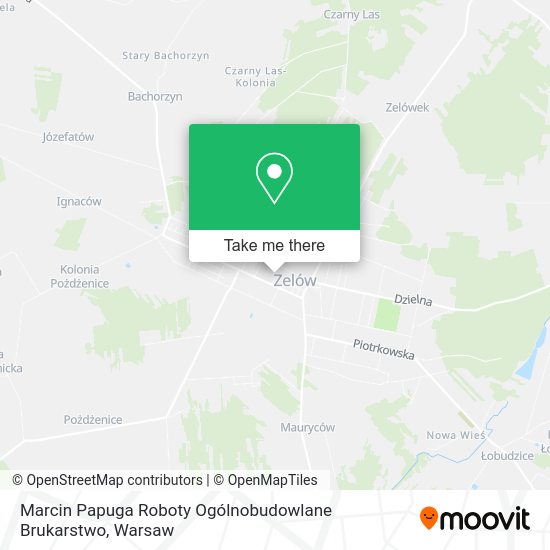 Marcin Papuga Roboty Ogólnobudowlane Brukarstwo map