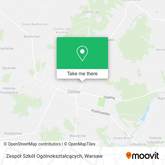 Zespół Szkół Ogólnokształcących map