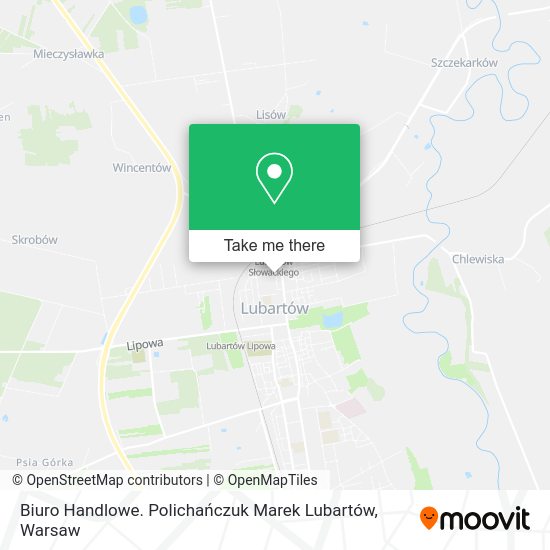 Biuro Handlowe. Polichańczuk Marek Lubartów map