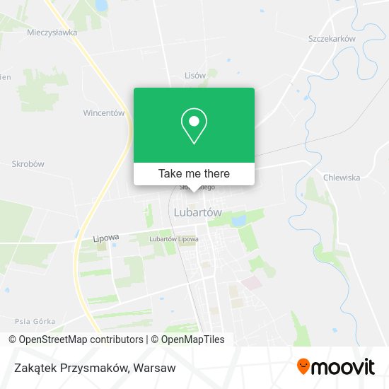 Zakątek Przysmaków map