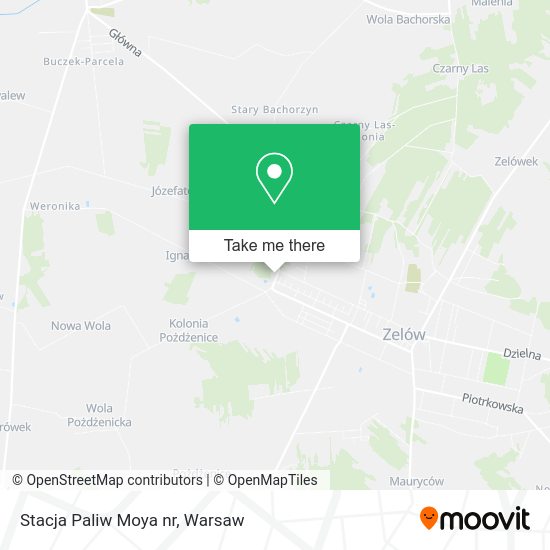 Stacja Paliw Moya nr map