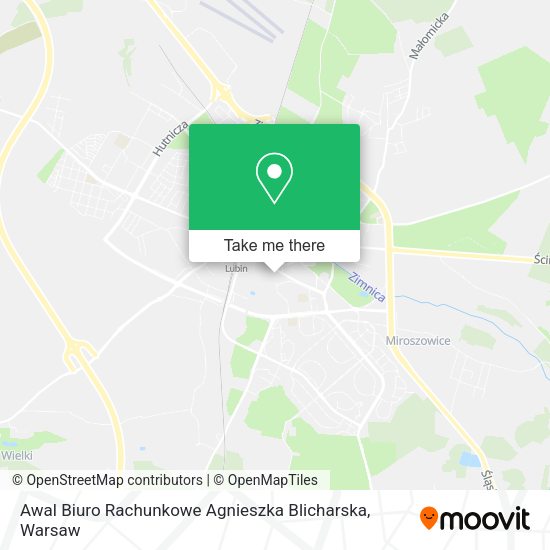 Awal Biuro Rachunkowe Agnieszka Blicharska map