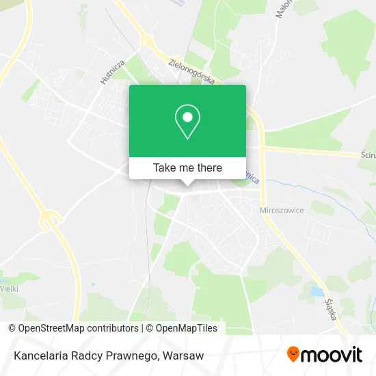Kancelaria Radcy Prawnego map