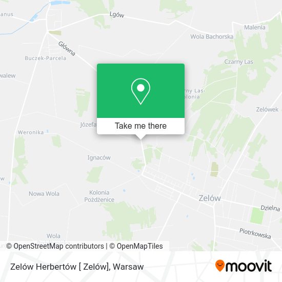 Zelów Herbertów [ Zelów] map