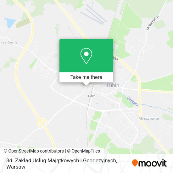 3d. Zakład Usług Majątkowych i Geodezyjnych map