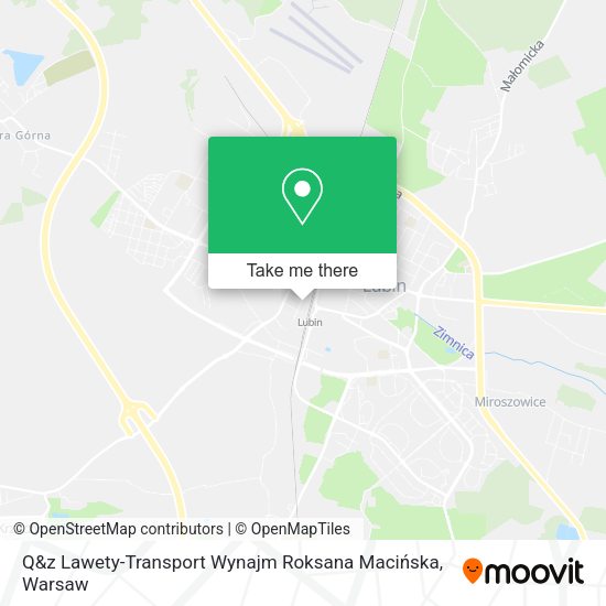 Q&z Lawety-Transport Wynajm Roksana Macińska map