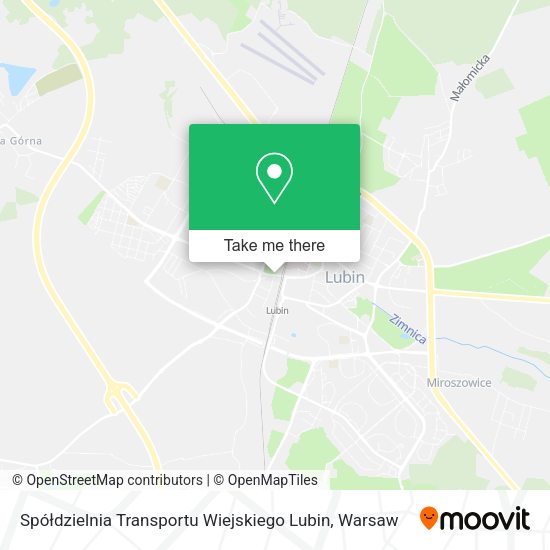 Spółdzielnia Transportu Wiejskiego Lubin map