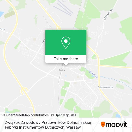 Związek Zawodowy Pracowników Dolnośląskiej Fabryki Instrumentów Lutniczych map