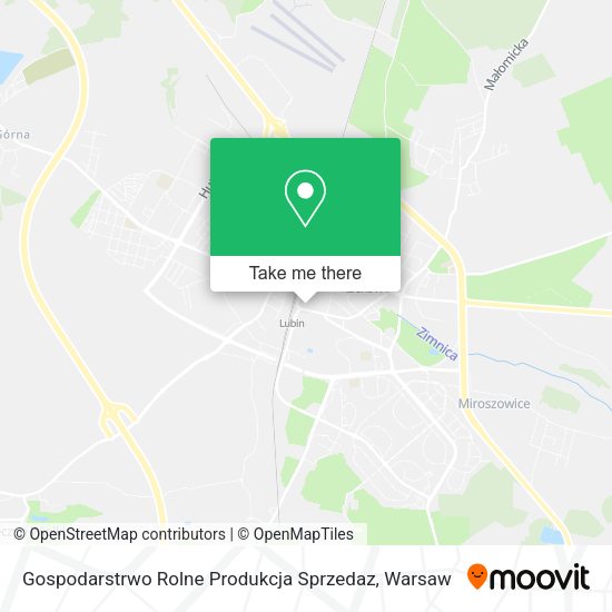 Gospodarstrwo Rolne Produkcja Sprzedaz map