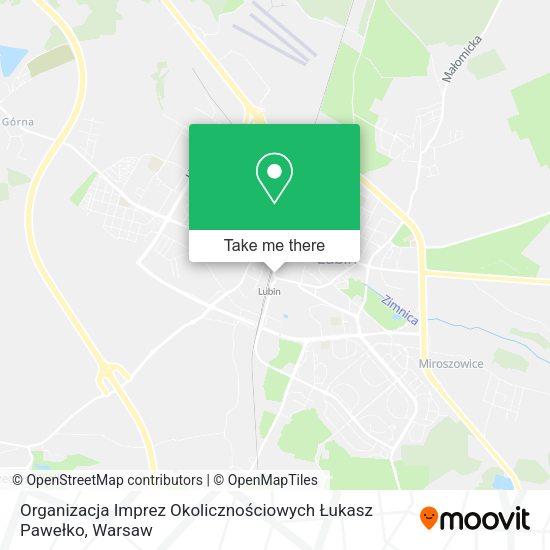 Organizacja Imprez Okolicznościowych Łukasz Pawełko map