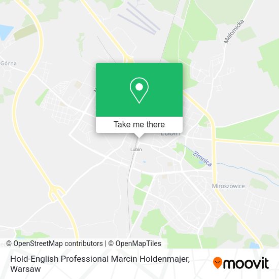 Hold-English Professional Marcin Holdenmajer map