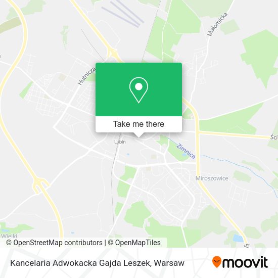 Kancelaria Adwokacka Gajda Leszek map