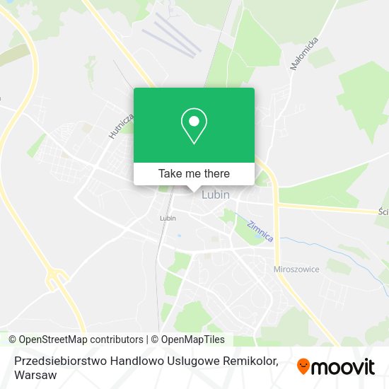 Карта Przedsiebiorstwo Handlowo Uslugowe Remikolor