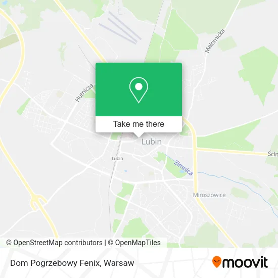 Карта Dom Pogrzebowy Fenix