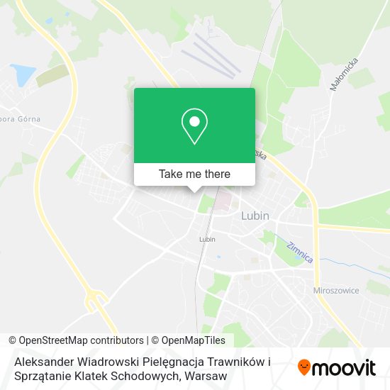 Aleksander Wiadrowski Pielęgnacja Trawników i Sprzątanie Klatek Schodowych map