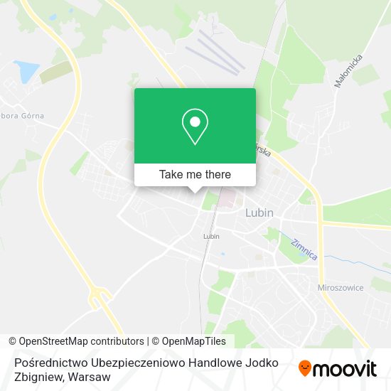 Pośrednictwo Ubezpieczeniowo Handlowe Jodko Zbigniew map