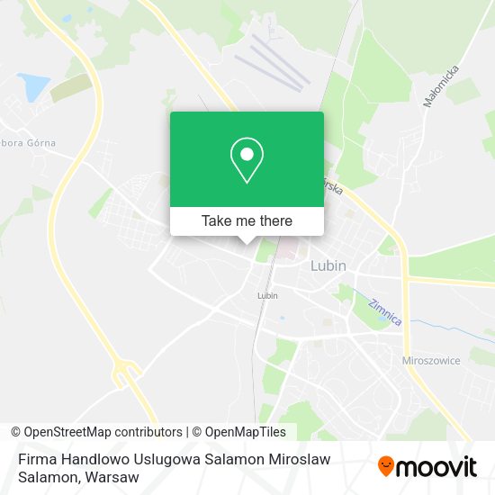 Firma Handlowo Uslugowa Salamon Miroslaw Salamon map