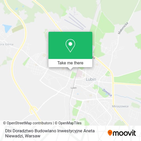 Dbi Doradztwo Budowlano Inwestycyjne Aneta Niewadzi map