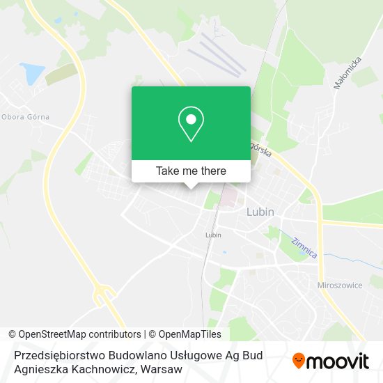 Przedsiębiorstwo Budowlano Usługowe Ag Bud Agnieszka Kachnowicz map