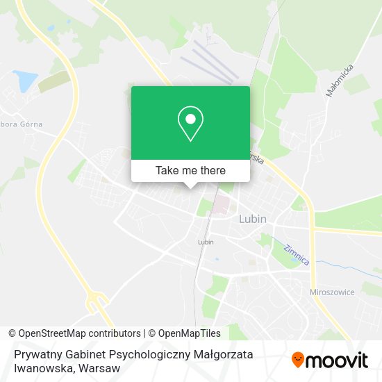 Prywatny Gabinet Psychologiczny Małgorzata Iwanowska map