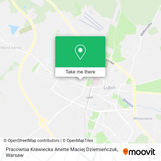 Pracownia Krawiecka Anette Maciej Dziemieńczuk map