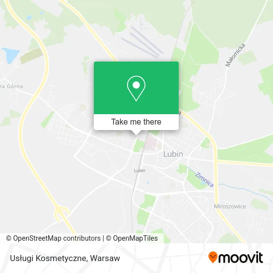 Карта Usługi Kosmetyczne