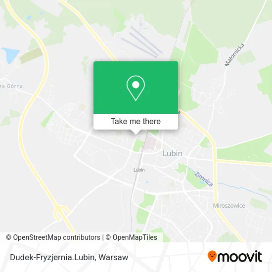 Карта Dudek-Fryzjernia.Lubin