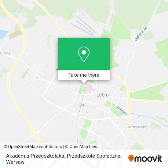 Карта Akademia Przedszkolaka. Przedszkole Społeczne