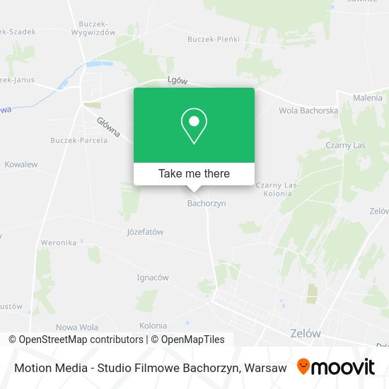 Motion Media - Studio Filmowe Bachorzyn map