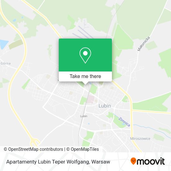 Карта Apartamenty Lubin Teper Wolfgang