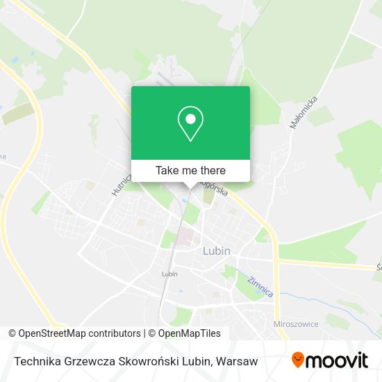 Technika Grzewcza Skowroński Lubin map