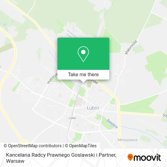 Карта Kancelaria Radcy Prawnego Goslawski i Partner