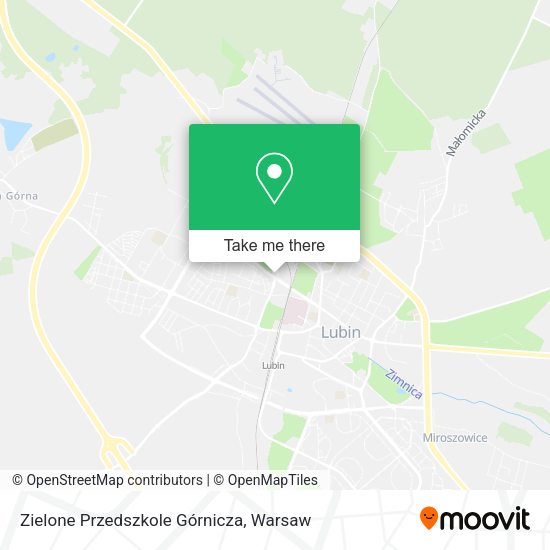 Zielone Przedszkole Górnicza map