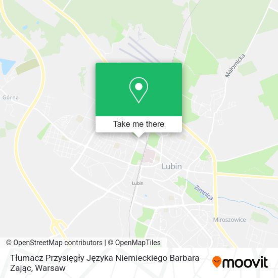 Tłumacz Przysięgły Języka Niemieckiego Barbara Zając map