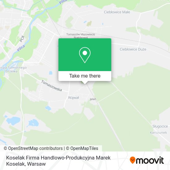 Koselak Firma Handlowo-Produkcyjna Marek Koselak map