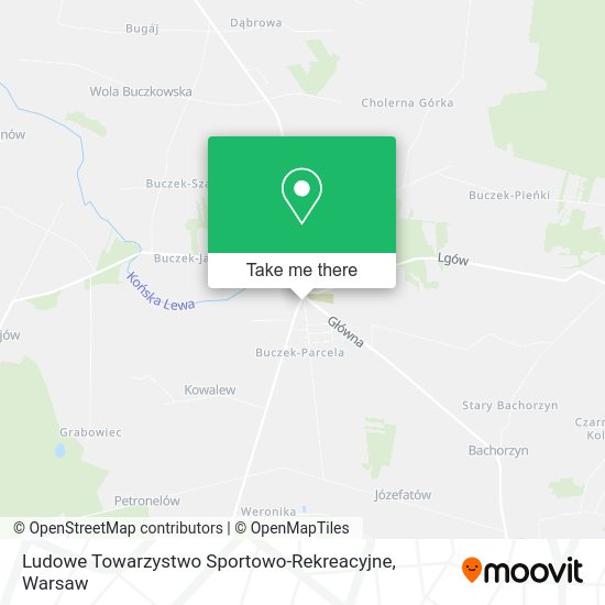 Ludowe Towarzystwo Sportowo-Rekreacyjne map