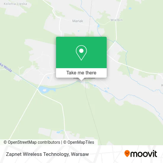 Карта Zapnet Wireless Technology