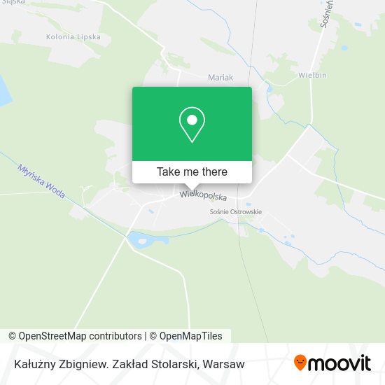 Kałużny Zbigniew. Zakład Stolarski map