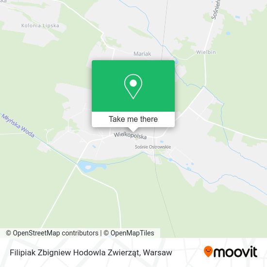 Filipiak Zbigniew Hodowla Zwierząt map