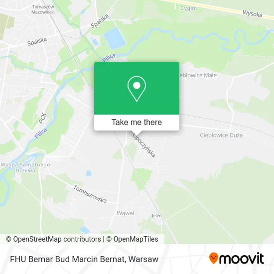 Карта FHU Bemar Bud Marcin Bernat