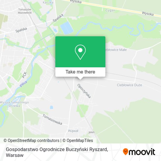 Gospodarstwo Ogrodnicze Buczyński Ryszard map