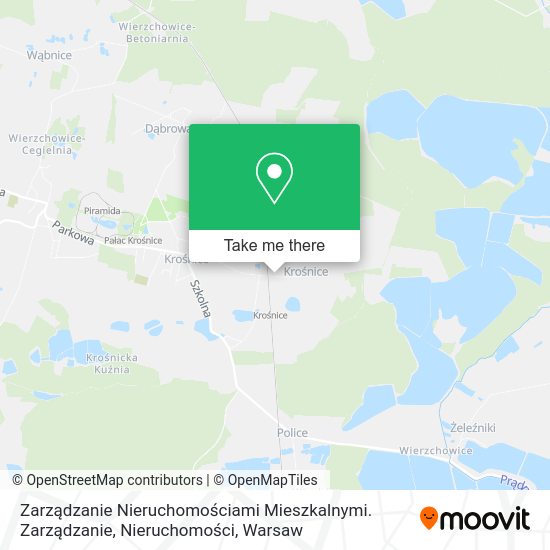 Zarządzanie Nieruchomościami Mieszkalnymi. Zarządzanie, Nieruchomości map