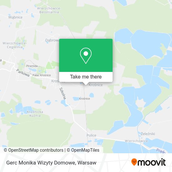 Gerc Monika Wizyty Domowe map