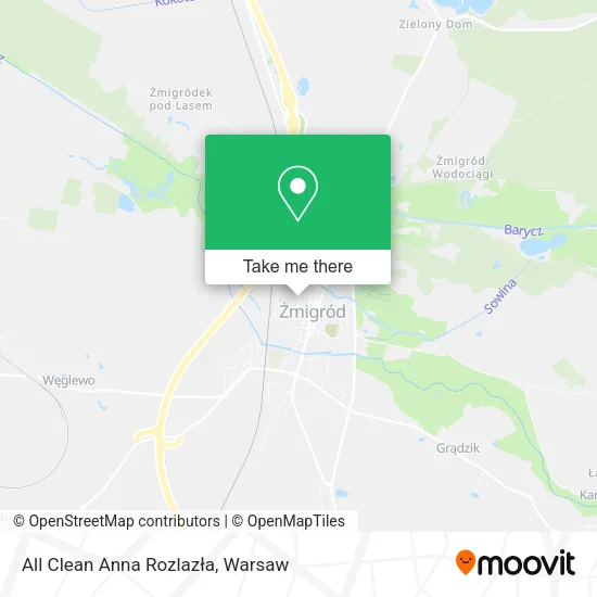 All Clean Anna Rozlazła map
