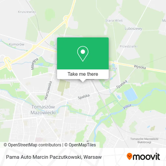 Карта Pama Auto Marcin Paczutkowski